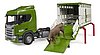 Scania Super 560R Cattle transportation truck with 1 cattle