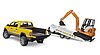 RAM Rental Service avec mini-pelleteuse