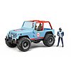 Jeep Cross country race blu con pilota
