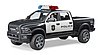 RAM 2500 police pick-up truck with police officer