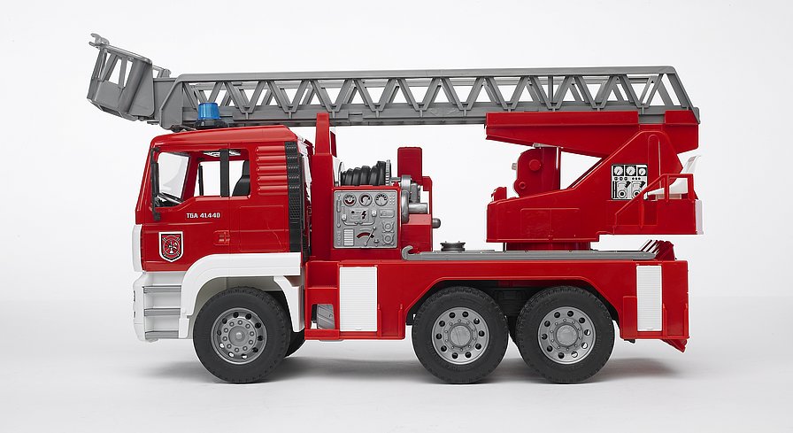 02771 Camion bomberos MAN TGA con escalera giratoria