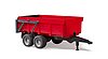 Tipping trailer with automatic tailgate
