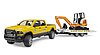 RAM Rental Service avec mini-pelleteuse