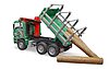 MAN Timber truck with loading crane