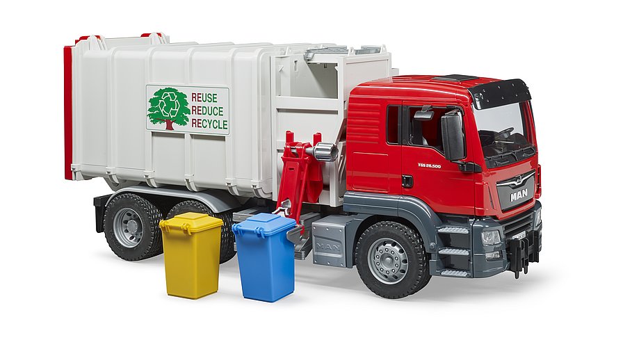 03761 MAN TGS Side loading garbage truck