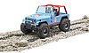 Jeep Cross country Racer blue with driver