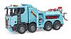Camion di recupero e traino Scania Super 560R con modulo Light and Sound