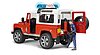 Land Rover Defender Station Wagon Feuerwehr-Einsatzfahrzeug mit Feuerwehrmann inkl. Feuerlöscher