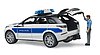 Range Rover Velar Vehículo policial con policía