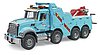Camión-grúa de rescate y remolque MACK Granite con módulo de luces y sonido