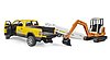 RAM Rental Service avec mini-pelleteuse