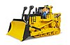 Grand tracteur à chaînes CAT