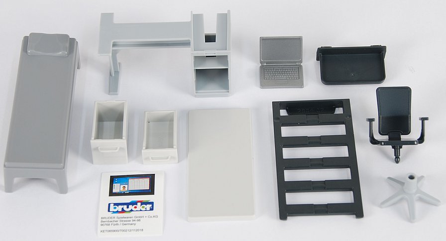 Police Station parts bag 1