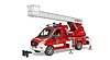 MB Sprinter fire service with turntable, pump and light & sound module