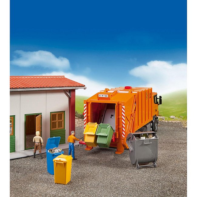 02607 Mülltonne Müllcontainer für Tonnenwagen Bruder Ersatzteil 42637 ,NEU‘ 