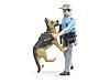 Poliziotto bworld con cane