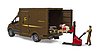 MB Sprinter UPS with driver and accessories