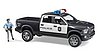 RAM 2500 police pick-up truck with police officer