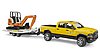 RAM Rental Service avec mini-pelleteuse