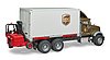 Camion UPS Logistica MACK Granite con carrello ele