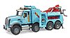 Camión-grúa de rescate y remolque MACK Granite con módulo de luces y sonido