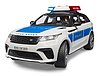 Range Rover Velar Auto della polizia con poliziotto