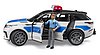 Range Rover Velar Auto della polizia con poliziotto