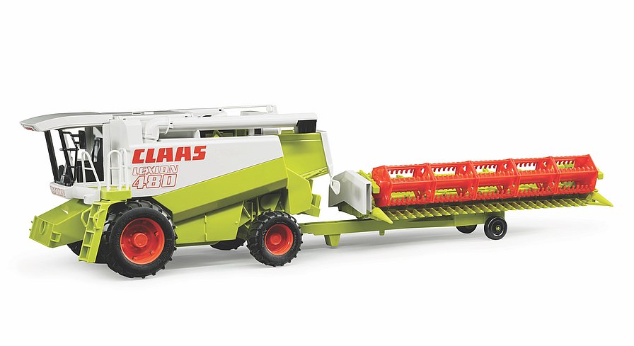 Bruder 02120 Claas Lexion 480 Mähdrescher Spielzeug Landwirtschaft Ernte Traktor 
