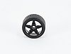 Wheel black Rim BRUDER Roadster