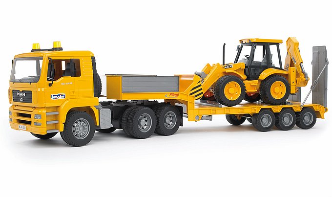 02754 Camion grue MAN TGA sans module son et lumiere