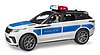 Range Rover Velar Polizeifahrzeug mit Polizist