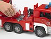 MAN TGA Fire engine with selwing ladder