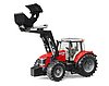 Massey Ferguson 7624 avec chargeur