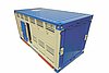 Transport d'animaux avec conteneur amovible bleu
