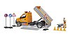 MB Sprinter municipal vehicle including light and sound module, driver and accessories