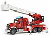 MACK Granite Feuerwehrleiterwagen mit Pumpe