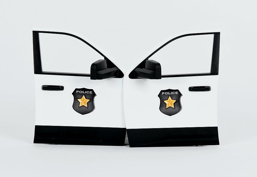 Front doors RAM 2500 Police truck