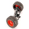 Steerable rear axle for Claas Lexion 780