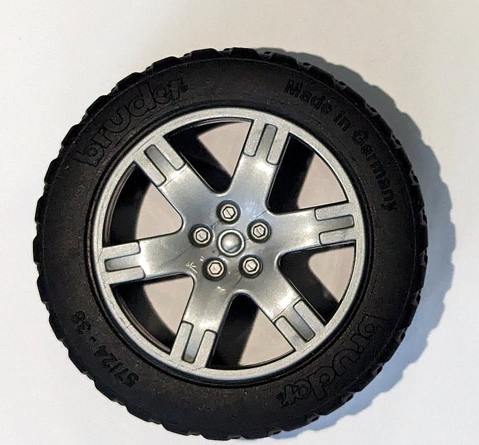 Spare wheel for Land Rover
