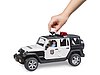 Jeep Wrangler Unlimited Rubicon Police vehicle with policeman and accessories