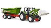 ROADMAX Traktor mit Frontlader und Kippanhänger