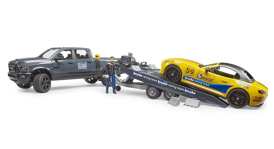 bruder セット Bruder ブルーダー]Roadmax Series Tip up トラック - 木の