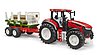 ROADMAX Tractor with Forwarding Trailer and 3 tree trunks