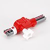 lifting cylinder for fire brigade (white/red)