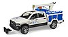 RAM 2500 Service truck with rotating beacon light
