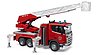 Scania Super 560R Fire engine with ladder, waterpump and Light & Sound Module