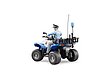 Polizei-Quad mit Polizist und Ausstattung