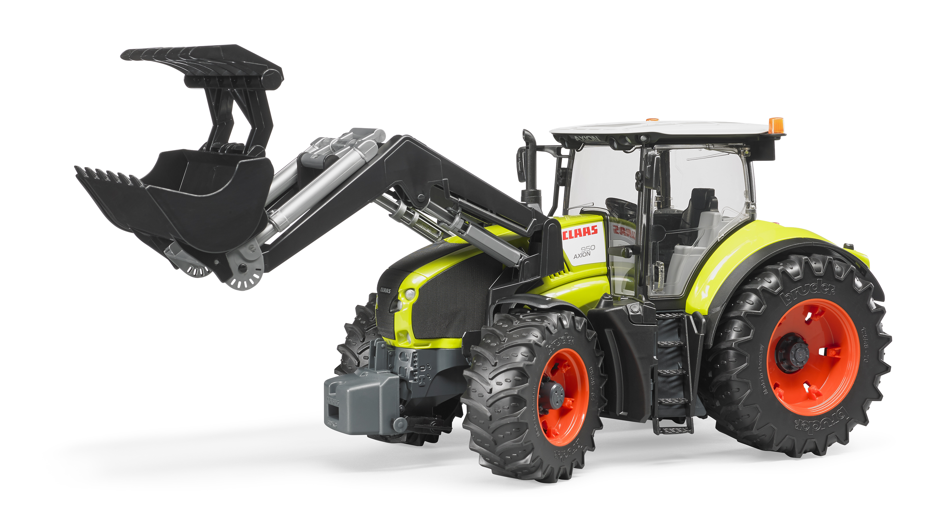 Claas Axion 950 con benna