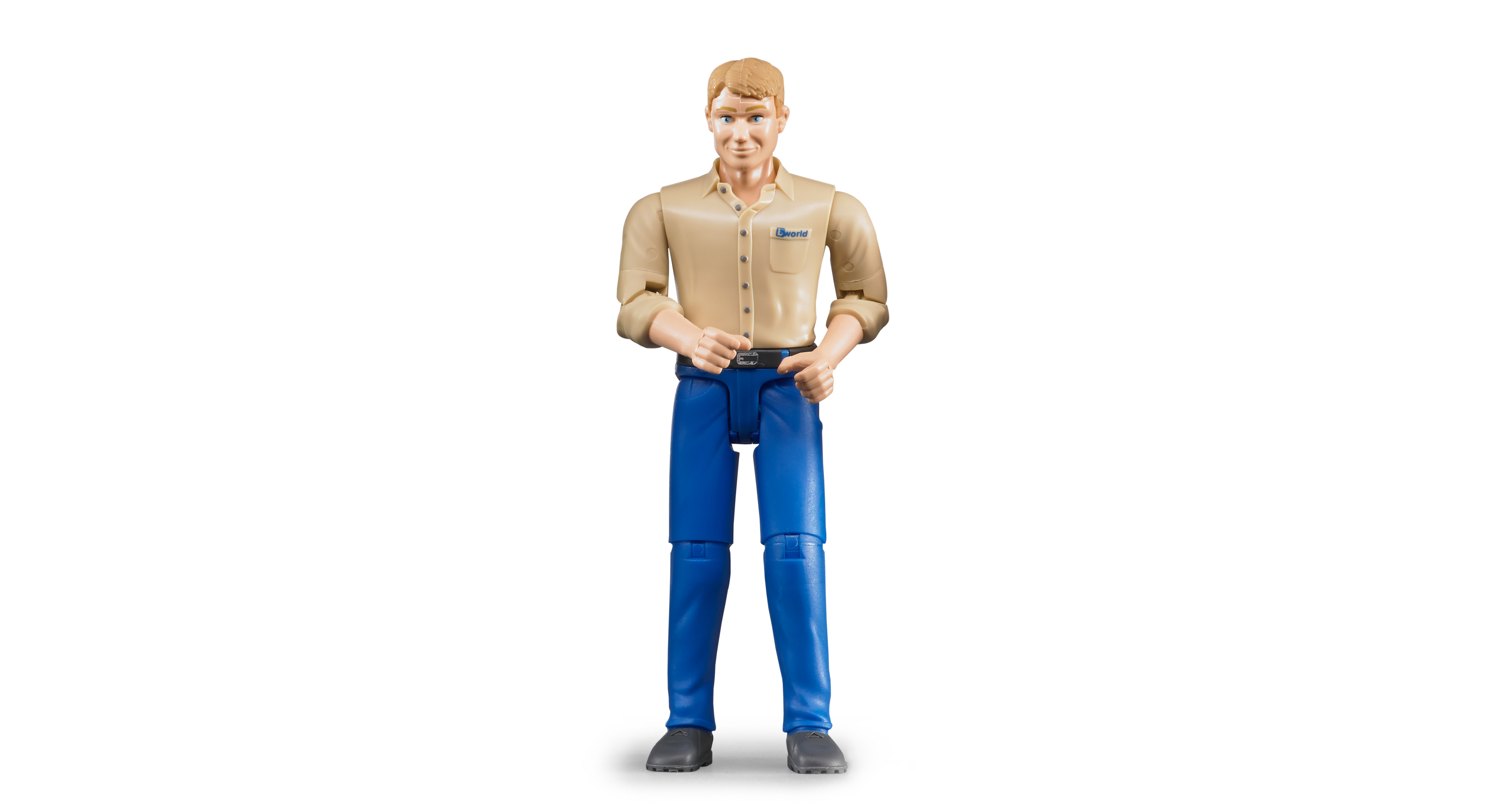60006 Homme avec type de peau clair et pantalon bleu