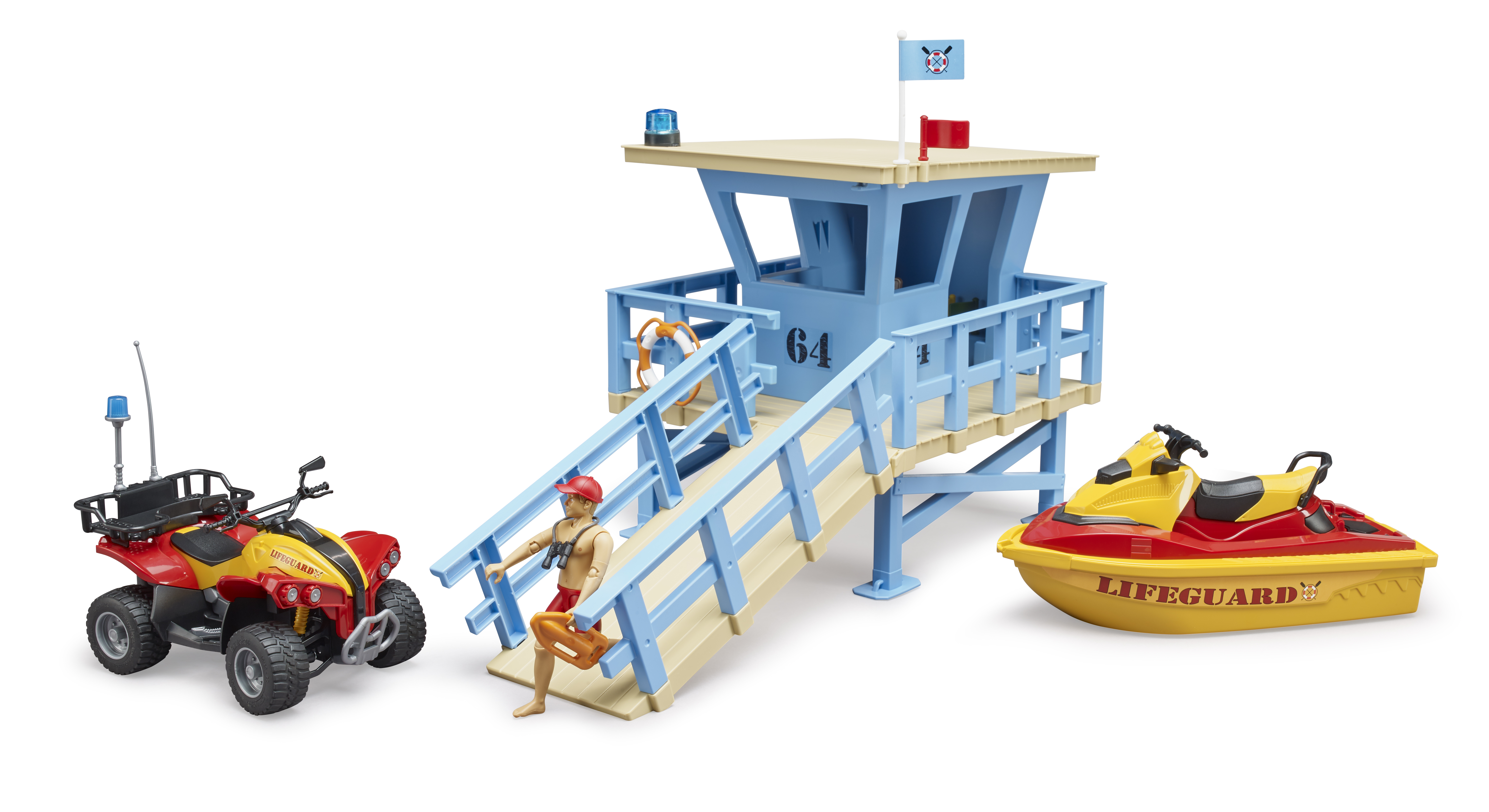 bworld Life Guard Station mit Quad und Personal Water Craft bworld Life Guard Station mit Quad und Personal Water Craft